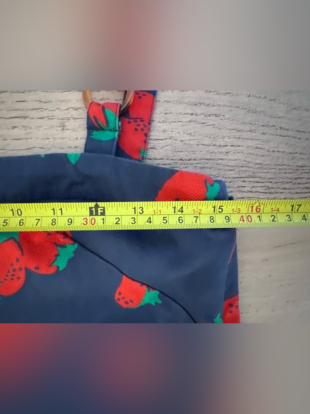 ๐ Anthropologie Maeve Square Neck Strawberry Shift Dress Sz: S ๐ - Picture 12 of 16